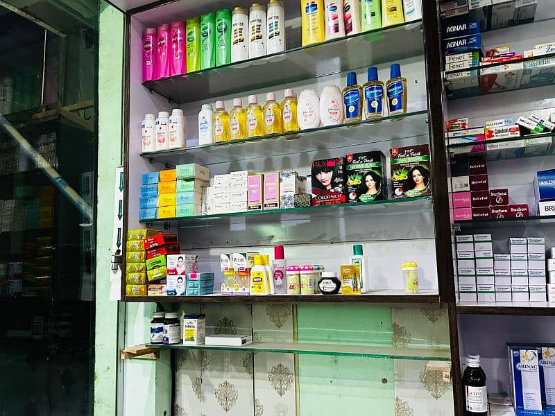 Running pharmacy for sale in new afshan colony 4