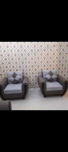 stylish sofa set 5 seetar 38000 1