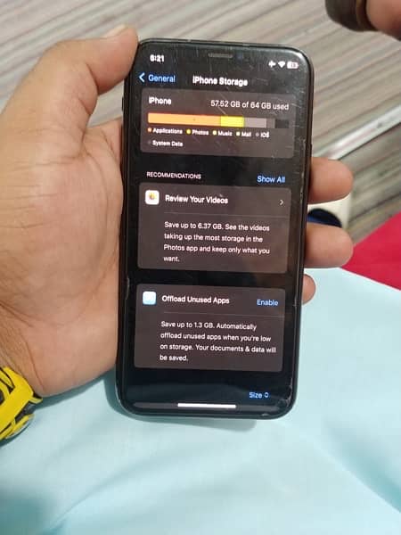 Iphone 11Pro 10/9 64GB Non PTA WITH CHARGER Only 1