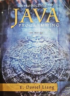 JAVA programming comprehensive version 10th edition(Y. Daniel Liang)