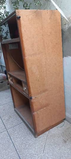 one tv trali and storage organizer for sale in multan