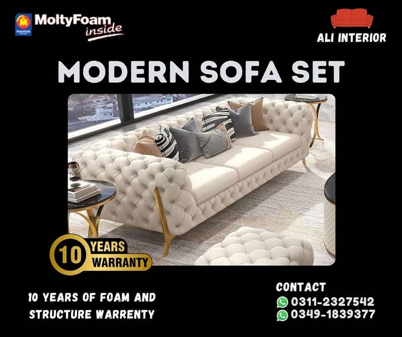 Sofa set - 5 seater sofa set - 7 seater sofa set - Wooden sofa sets 3