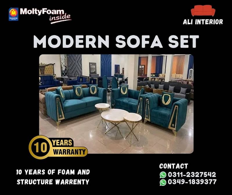 Sofa set - 5 seater sofa set - 7 seater sofa set - Wooden sofa sets 4
