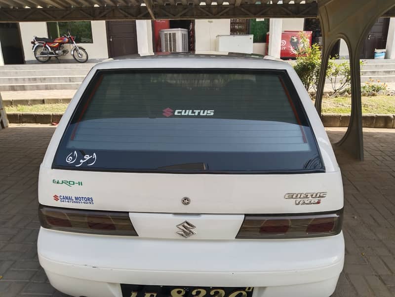 Suzuki Cultus for urgent Sale Lahore Number 1