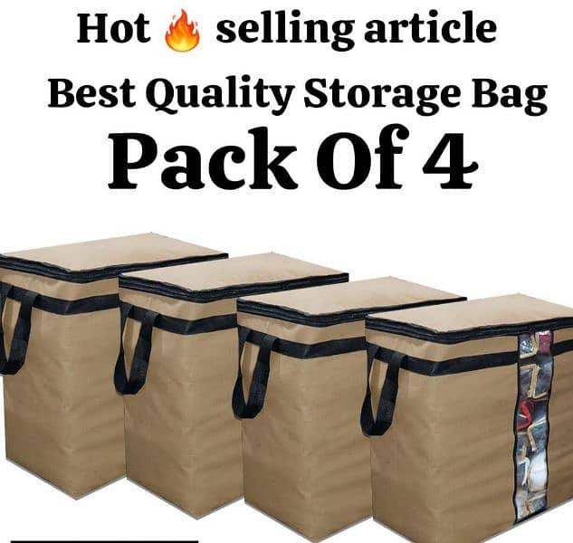 4 Pcs Best Quality Storage Bags 1