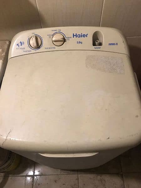 Used Haier Washing Machine - Excellent Condition, Great Deal! 0