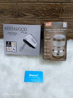 Bundle offer kenwood hand mixture and coffee beater machine