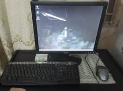 Core i3 3rd generation with Monitor, gaming mouse and keyboard