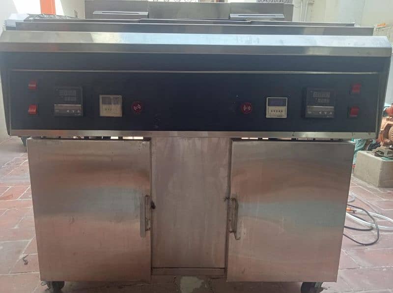 Double Fryer 16/16 Only 6 Months used 1