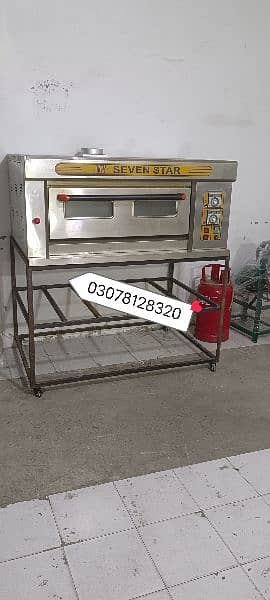 use pizza oven just Total original we hve new used fast food machinery 7
