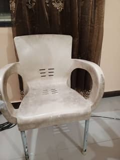 tow chairs are available in good condition 0