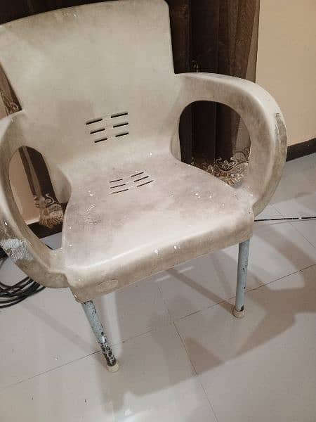 tow chairs are available in good condition 1