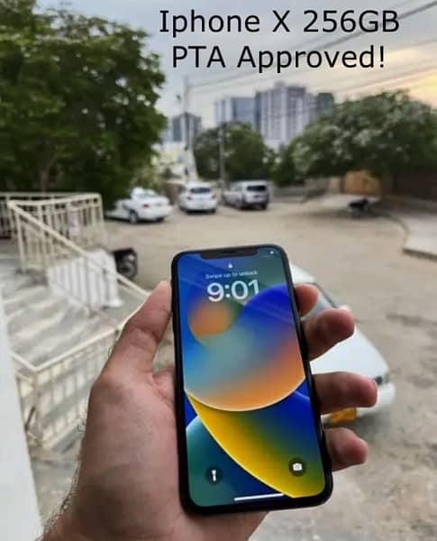 Iphone X 256 GB PTA approved 1