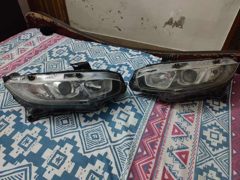 Honda civic headlights 2