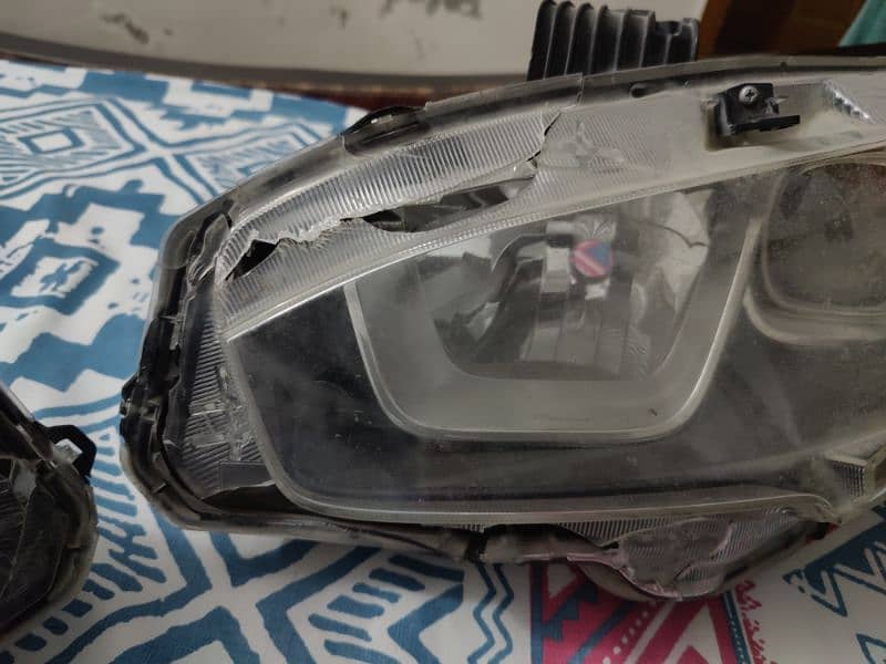 Honda civic headlights 5