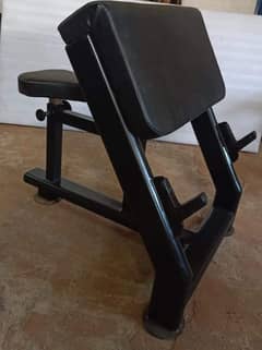 Preacher bench adjustable seats | Preacher Curl Machine
