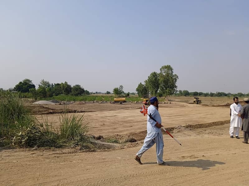 10 Marla Plot For Sale In Din Gardens Faisalabad 7