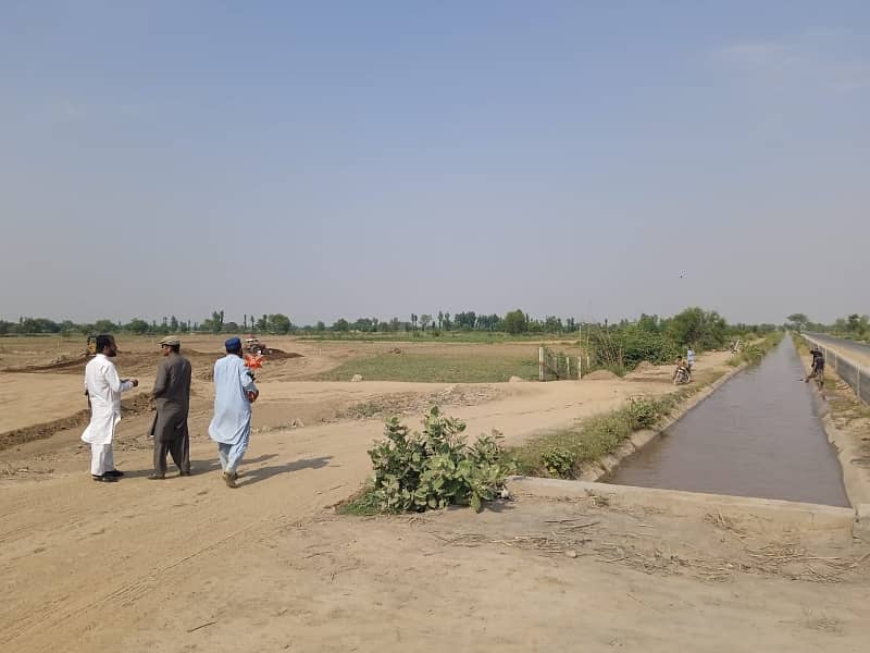 10 Marla Plot For Sale In Din Gardens Faisalabad 8