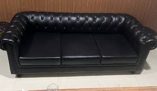 3 Seater Leather Sofa - Just used for few Weeks