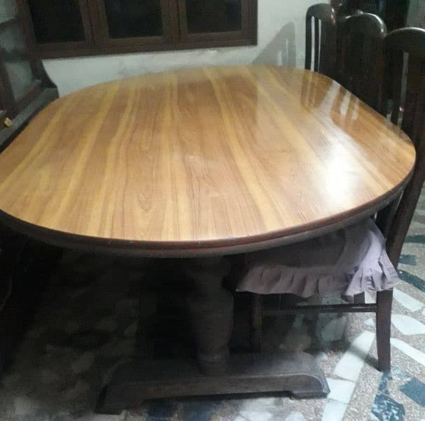 Dining Table with six chairs 4