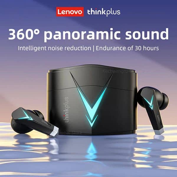 Ear Buds - Ear Phones - Ear Pods - Lenovo LP6 TwS Gaming Noise Earbuds 1