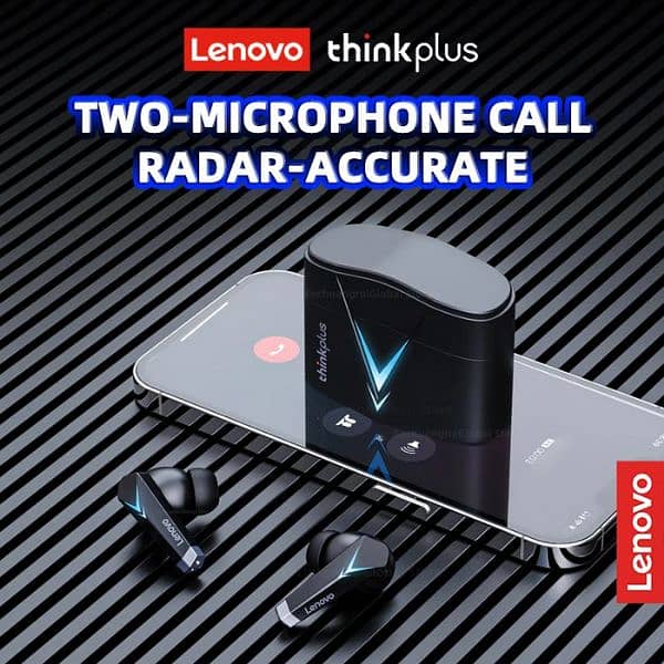 Ear Buds - Ear Phones - Ear Pods - Lenovo LP6 TwS Gaming Noise Earbuds 3