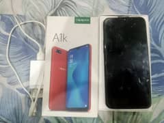 Oppo A1k  with box and original charger