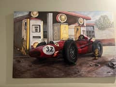 Ferrari antique formula 1 car (3d) 0