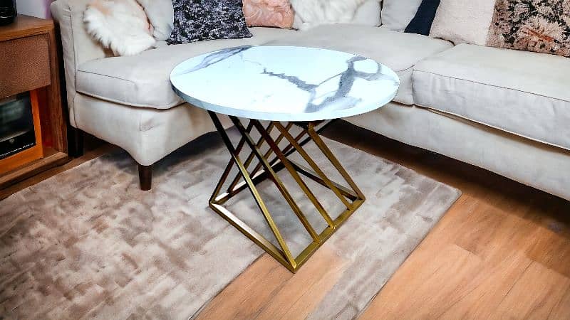 MS Center Table Coffee Table Double Step,  Stylish Table, 12