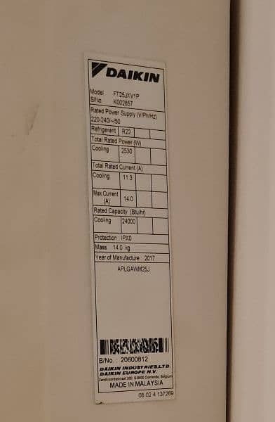 Daikin cooling AC 0