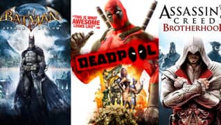 3in1 PC games |Assassin's Creed B| Deadpool| Batman AA |OnlineDelivery