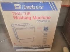 Dawlance washing machine 6550