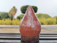 Drop Shape and Natural Himalayan Salt Lamp