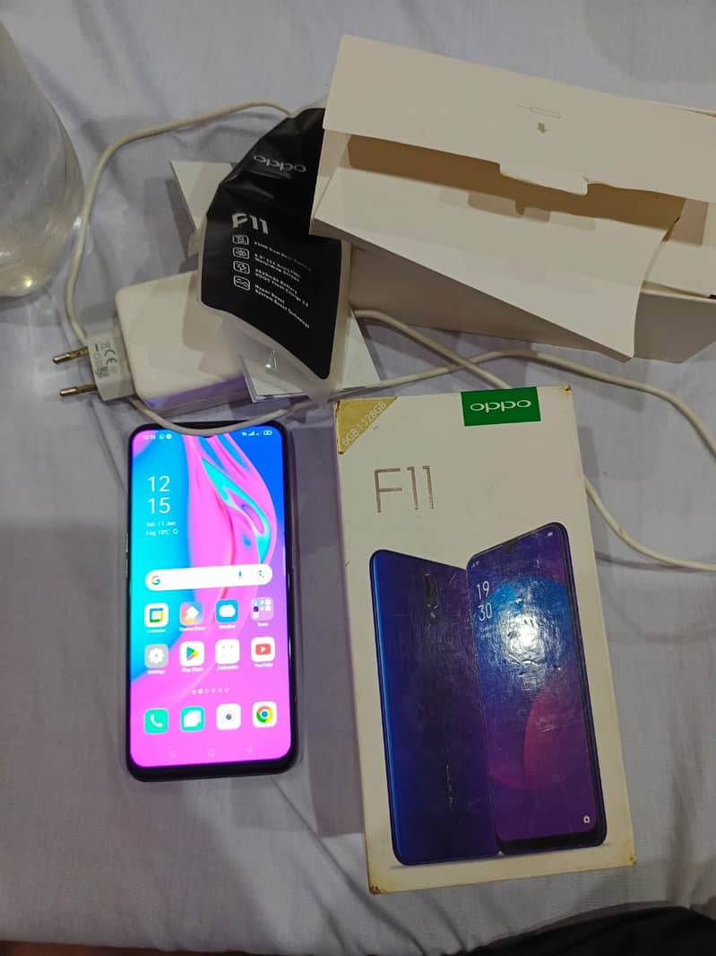 Oppo F11 6GB ram 128GB rom box with charger 0