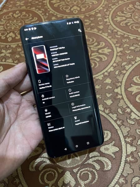 OnePlus 7t Pro Meclarren 12 GB Ramm 1