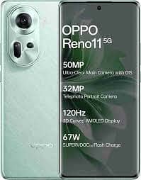 OPPO reno 115G Green colour 12gb 256gb 10/10 condition