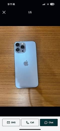 IPHONE 13 pro max 256GB ( PTA approved ) Dual physical