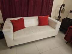 Imported white sofa