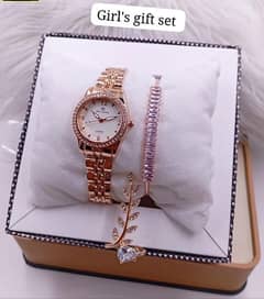 Female watches and bracelet