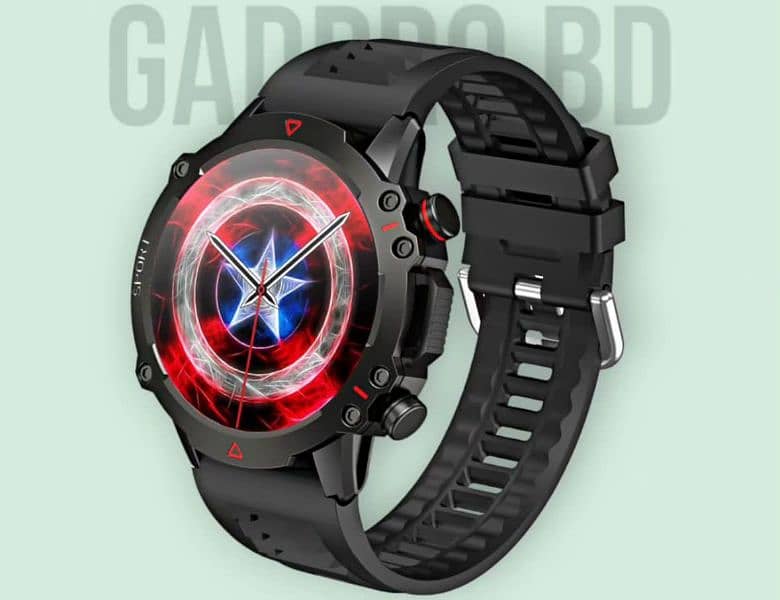 TF10 
NEW STYLE WATCH 
ROUND SHAPE 
SILICONE STRAP 1