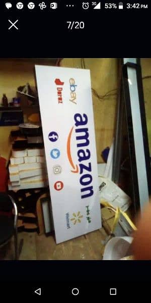 LED 3D SIGN BOARD 12