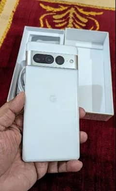 Google pixel 7 pro 12/256gb with full box for sale me