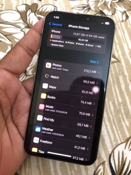 iPhone xs 64Gb factory unlock non All Ok 10