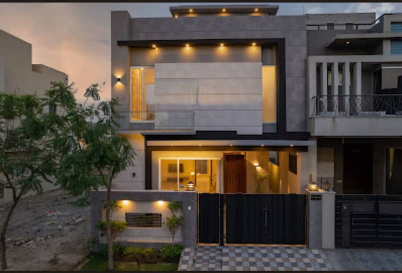 5 Marla Brand New House for Sale DHA 9 Town Lahore 9