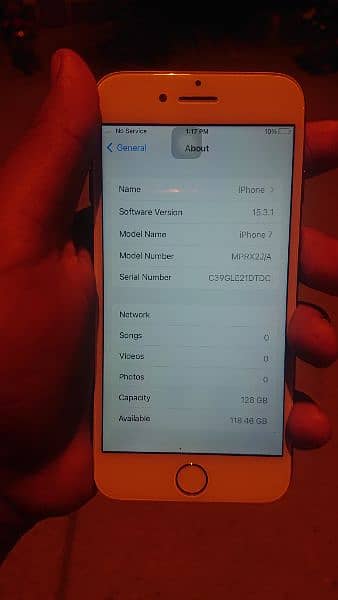 iphone 7 bypass 128gb 10/9 condition 4