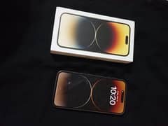 iPhone 14 pro max Jv 128gb gold  bh-98 hai brand new 10by10 condition
