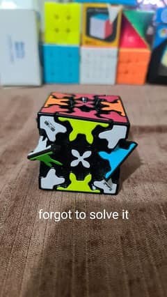 slightly used rubiks cubes (Read Description)