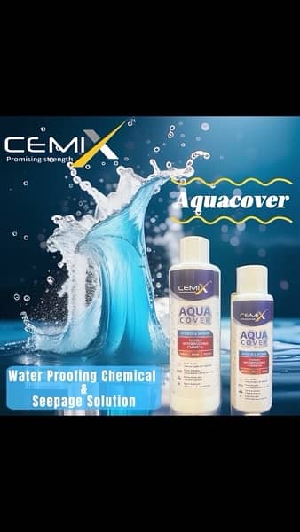 Heat & Water Proofing Chemical | Aquacover by Cemix 1