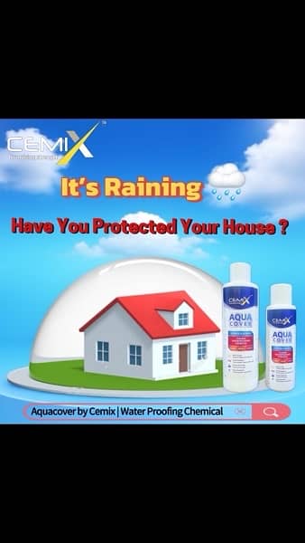 Heat & Water Proofing Chemical | Aquacover by Cemix 2