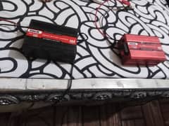 Sogo 10 Ampere battery chargers.